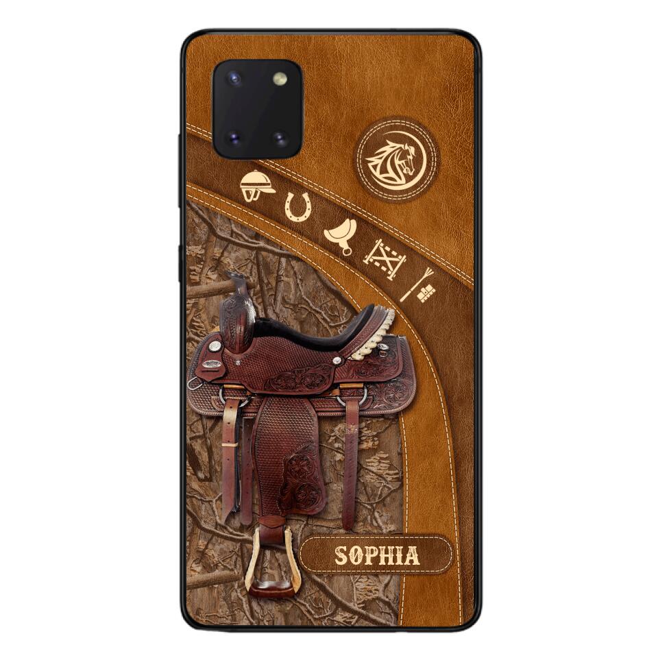 Personalized Horse Lover Phone Case Printed 22MAY-DT07