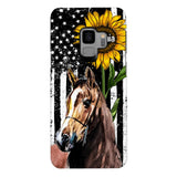 Personalized Horse Lover Phone Case Printed 22MAY-HQ07