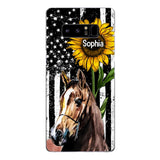 Personalized Horse Lover Phone Case Printed 22MAY-HQ07