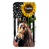 Personalized Horse Lover Phone Case Printed 22MAY-HQ07