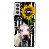 Personalized Cow Lover Phone Case Printed 22MAY-HQ07