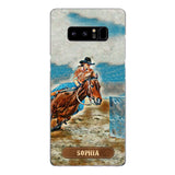 PERSONALIZED HORSE RIDING PHONECASE QTDT0905