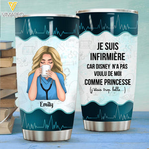 Personalized Nurse Tumbler Printed 22MAY-LN09