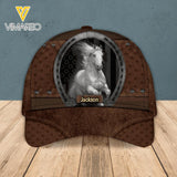 Personalized Horse Peaked Cap Printed NQTN0905