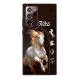 PERSONALIZED LOVE HORSE PHONECASE NQTN0905