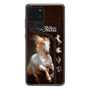 PERSONALIZED LOVE HORSE PHONECASE NQTN0905