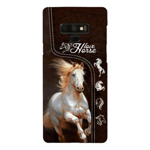 PERSONALIZED LOVE HORSE PHONECASE NQTN0905