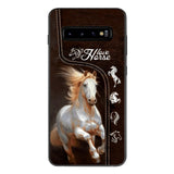 PERSONALIZED LOVE HORSE PHONECASE NQTN0905