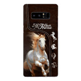 PERSONALIZED LOVE HORSE PHONECASE NQTN0905