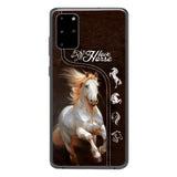 PERSONALIZED LOVE HORSE PHONECASE NQTN0905