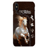 PERSONALIZED LOVE HORSE PHONECASE NQTN0905