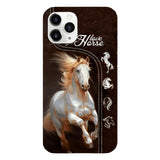 PERSONALIZED LOVE HORSE PHONECASE NQTN0905