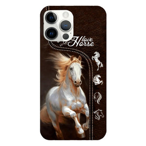 PERSONALIZED LOVE HORSE PHONECASE NQTN0905