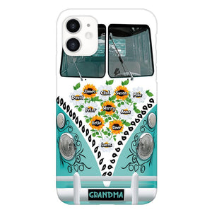 Personalized Grandma Kid Phone Case Printed 22MAY-HC10