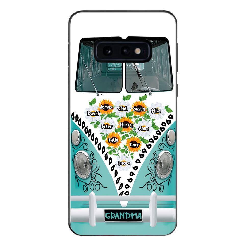 Personalized Grandma Kid Phone Case Printed 22MAY-HC10