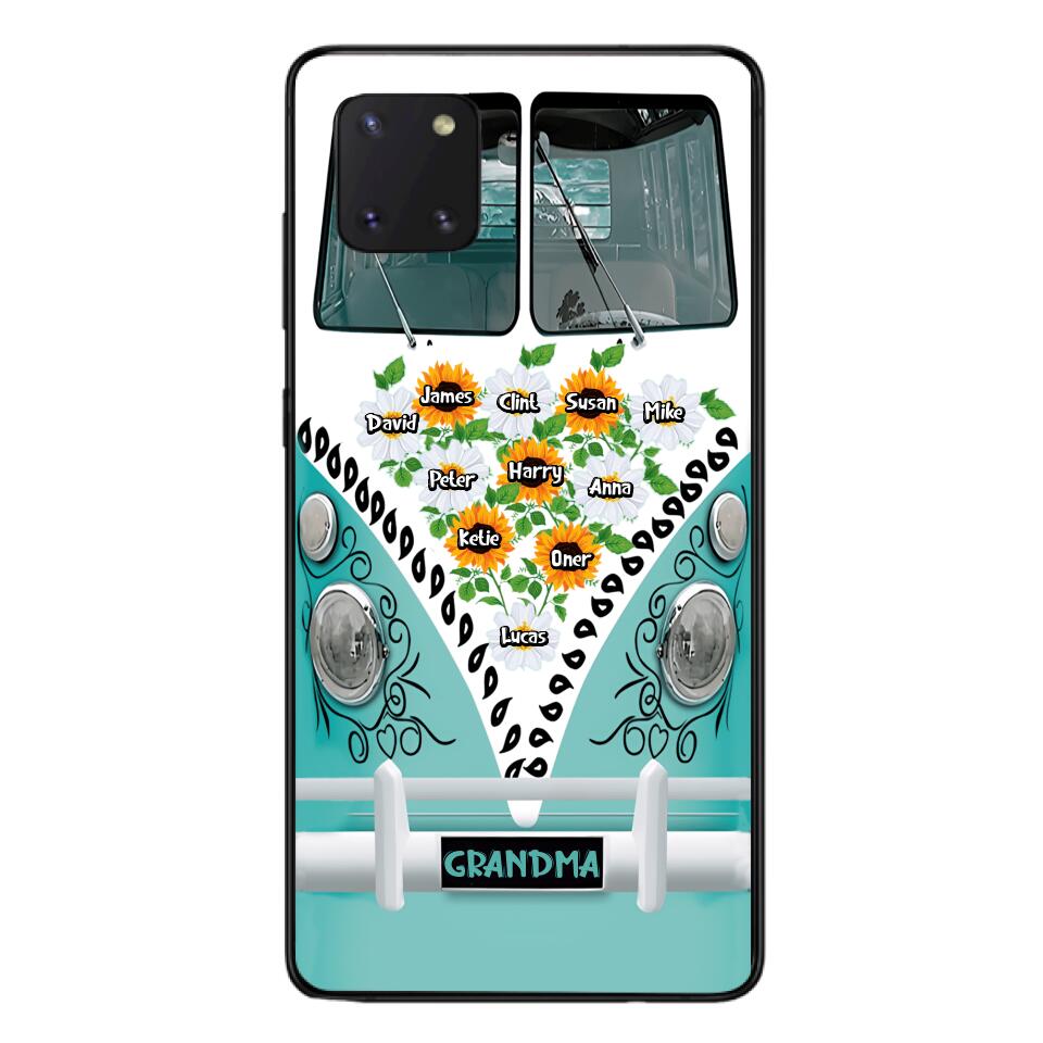 Personalized Grandma Kid Phone Case Printed 22MAY-HC10