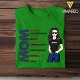 PERSONALIZED MOM LOVING PATIENT AFFECTIONATE SELFLESS PROTECTIVE BEAUTIFUL TSHIRT NQTN1305