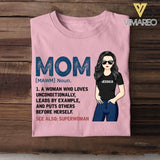 PERSONALIZED MOM SEE ALSO SUPERWOMAN TSHIRT NQTN1305