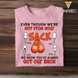 PERSONALIZED EVEN THOUGH WE'RE NOT FROM YOUR SACK DAD KID TSHIRT NQDT1605