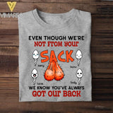 PERSONALIZED EVEN THOUGH WE'RE NOT FROM YOUR SACK DAD KID TSHIRT NQDT1605