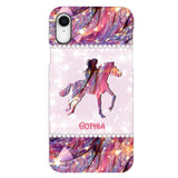 Personalized Horse Lover Phone Case Printed 22MAY-HC16