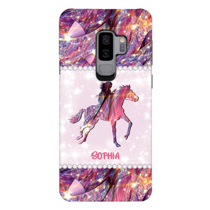 Personalized Horse Lover Phone Case Printed 22MAY-HC16