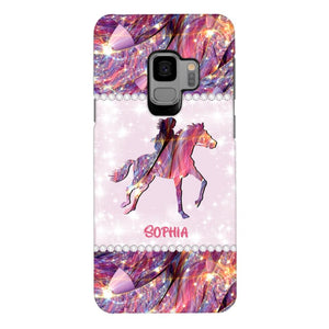 Personalized Horse Lover Phone Case Printed 22MAY-HC16