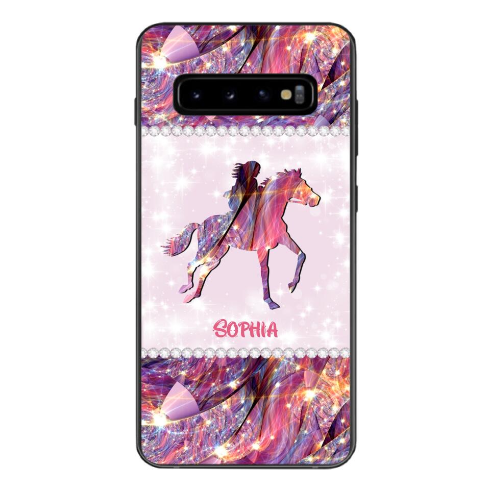 Personalized Horse Lover Phone Case Printed 22MAY-HC16