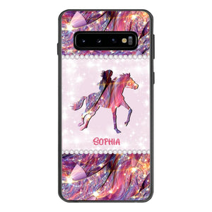 Personalized Horse Lover Phone Case Printed 22MAY-HC16