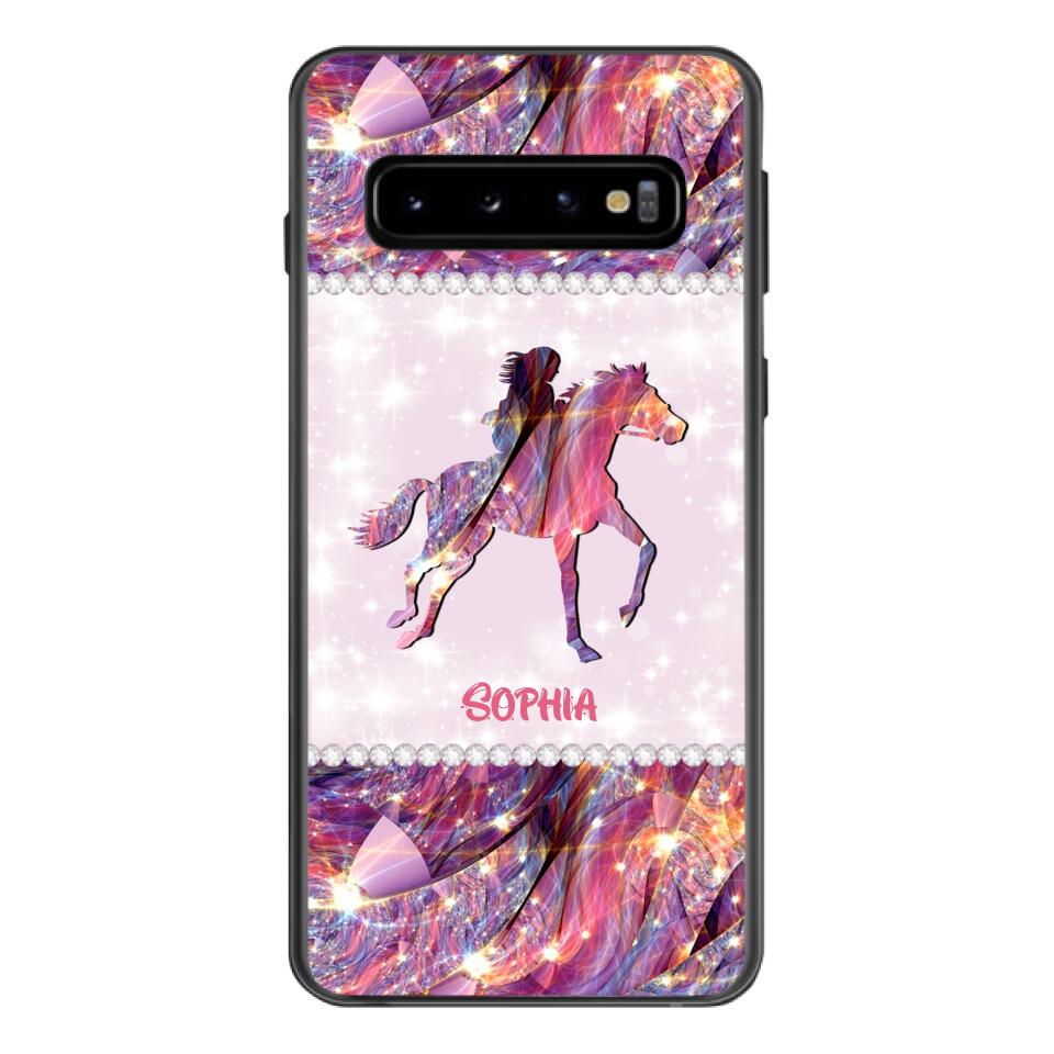 Personalized Horse Lover Phone Case Printed 22MAY-HC16