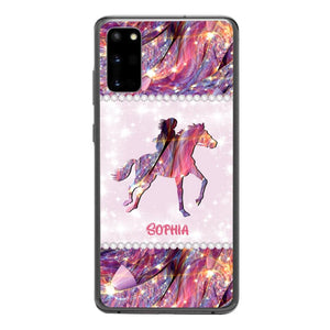 Personalized Horse Lover Phone Case Printed 22MAY-HC16