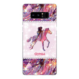 Personalized Horse Lover Phone Case Printed 22MAY-HC16