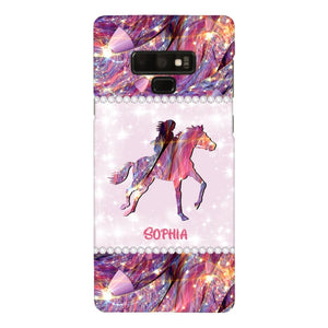 Personalized Horse Lover Phone Case Printed 22MAY-HC16