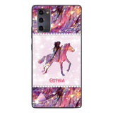 Personalized Horse Lover Phone Case Printed 22MAY-HC16