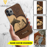 Personalized Horse Lover Phone Case Printed 22MAY-HC18