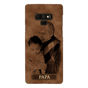 Personalized Grandpa Kid Phone Case Printed 22MAY-DT18