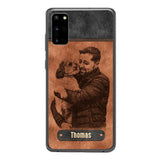 Personalized Dad Dog Phone Case Printed 22MAY-DT18