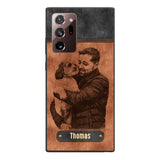 Personalized Dad Dog Phone Case Printed 22MAY-DT18