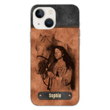 Personalized Girl Love Horse Phone Case Printed 22MAY-DT18