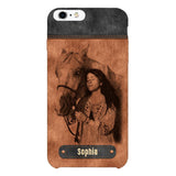 Personalized Girl Love Horse Phone Case Printed 22MAY-DT18