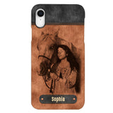 Personalized Girl Love Horse Phone Case Printed 22MAY-DT18