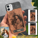 Personalized Girl Love Horse Phone Case Printed 22MAY-DT18