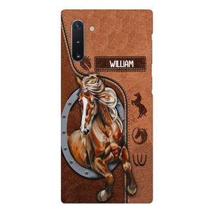 PERSONALIZED HORSE PHONECASE NQVQ1805