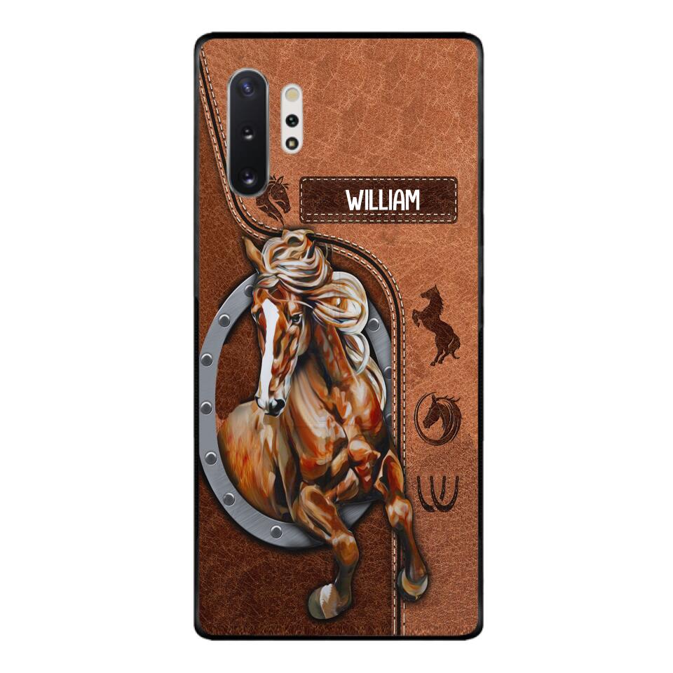 PERSONALIZED HORSE PHONECASE NQVQ1805