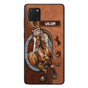 PERSONALIZED HORSE PHONECASE NQVQ1805