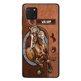 PERSONALIZED HORSE PHONECASE NQVQ1805