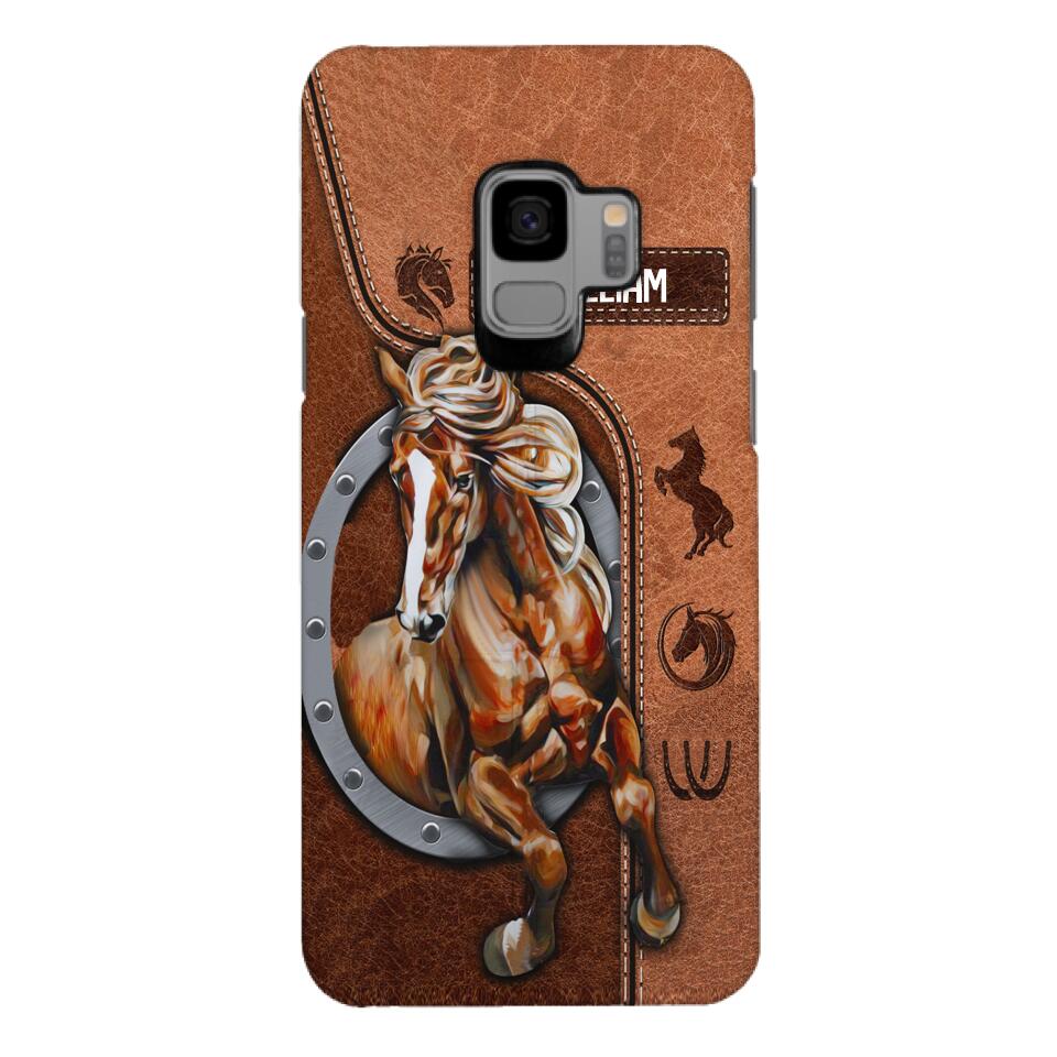 PERSONALIZED HORSE PHONECASE NQVQ1805