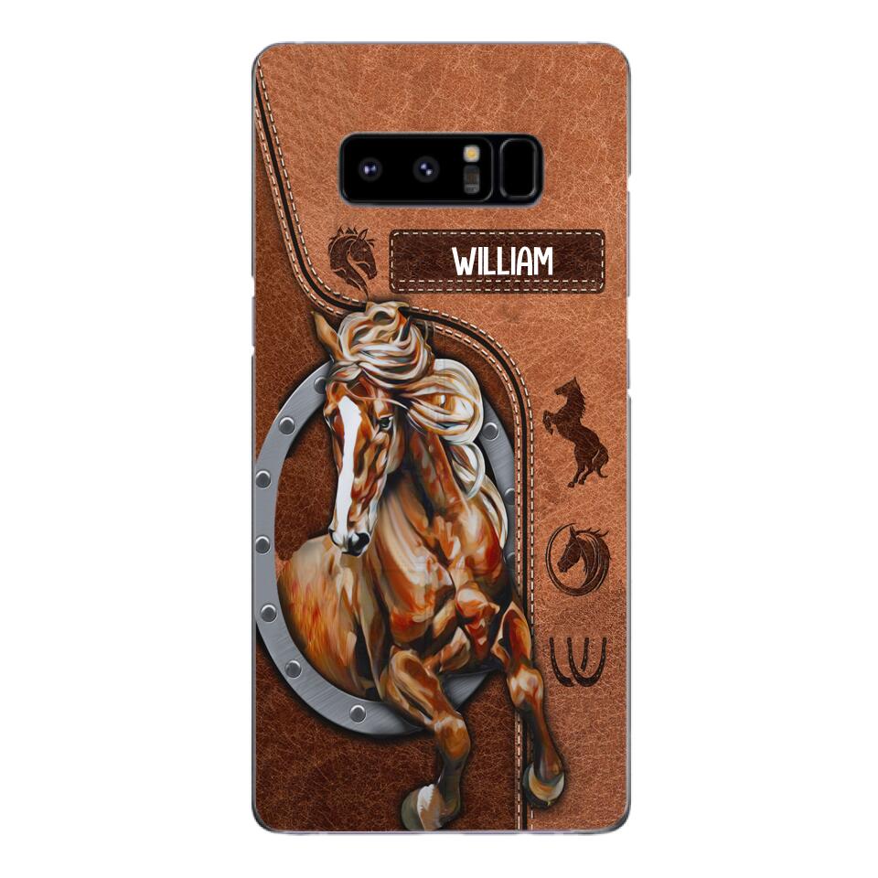 PERSONALIZED HORSE PHONECASE NQVQ1805