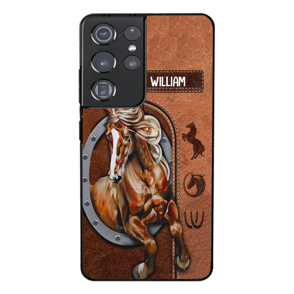 PERSONALIZED HORSE PHONECASE NQVQ1805