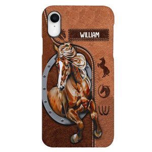 PERSONALIZED HORSE PHONECASE NQVQ1805